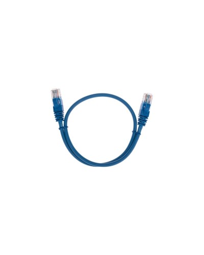 Патч-корд U/UTP, CAT 5e, RJ45-RJ45, 26AWG, LSZH, синий, 0,5м REXANT 02-0104-05 в Кемерово Патчкорды (медные) Pintop.ru