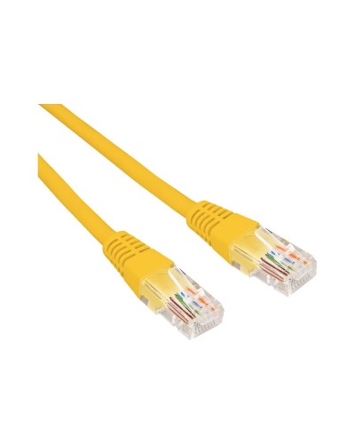 Патч-корд U/UTP, CAT 6, RJ45-RJ45, 26AWG, LSZH, желтый, 0,3м REXANT 02-0295-03 в Кемерово Патчкорды (медные) Pintop.ru