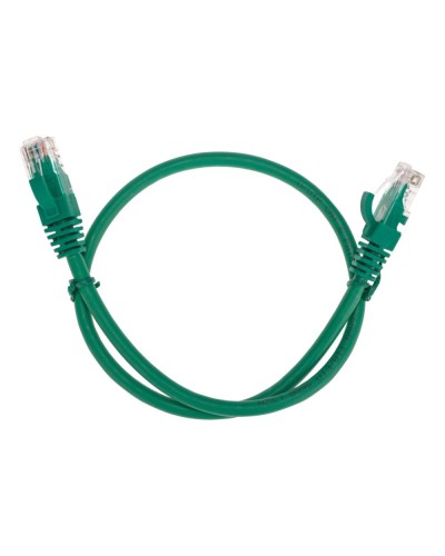 Патч-корд U/UTP, CAT 6, RJ45-RJ45, 26AWG, LSZH, зеленый, 0,5м REXANT 02-0296-05 в Кемерово Патчкорды (медные) Pintop.ru