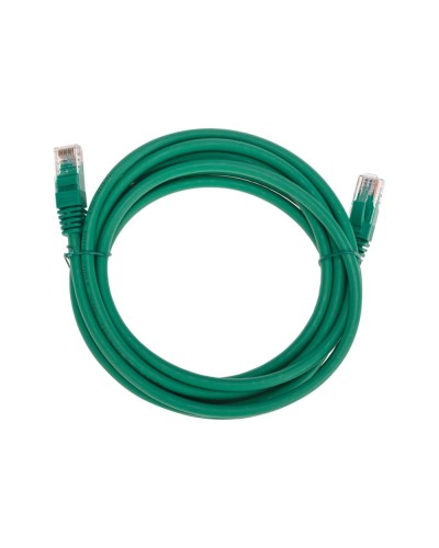 Патч-корд U/UTP, CAT 6, RJ45-RJ45, 26AWG, LSZH, зеленый, 3м REXANT 02-0296-3 в Кемерово Патчкорды (медные) Pintop.ru