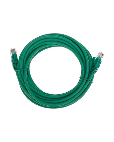 Патч-корд U/UTP, CAT 6, RJ45-RJ45, 26AWG, LSZH, зеленый, 5м REXANT 02-0296-5 в Кемерово Патчкорды (медные) Pintop.ru