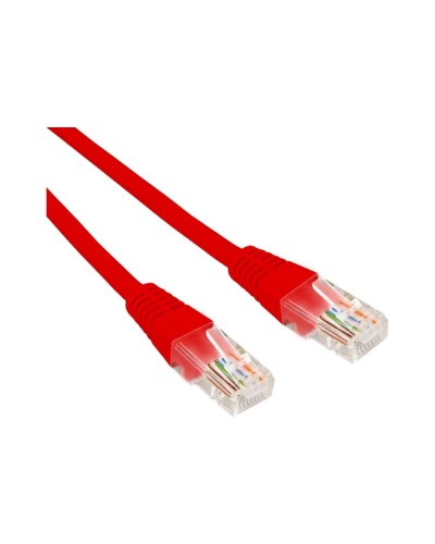 Патч-корд U/UTP, CAT 6, RJ45-RJ45, 26AWG, LSZH, красный, 0,3м REXANT 02-0293-03 в Кемерово Патчкорды (медные) Pintop.ru