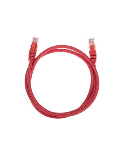 Патч-корд U/UTP, CAT 6, RJ45-RJ45, 26AWG, LSZH, красный, 1м REXANT 02-0293-1 в Кемерово Патчкорды (медные) Pintop.ru
