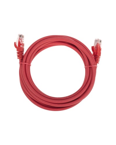 Патч-корд U/UTP, CAT 6, RJ45-RJ45, 26AWG, LSZH, красный, 3м REXANT 02-0293-3 в Кемерово Патчкорды (медные) Pintop.ru
