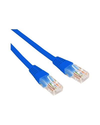 Патч-корд U/UTP, CAT 6, RJ45-RJ45, 26AWG, LSZH, синий, 0,3м REXANT 02-0294-03 в Кемерово Патчкорды (медные) Pintop.ru