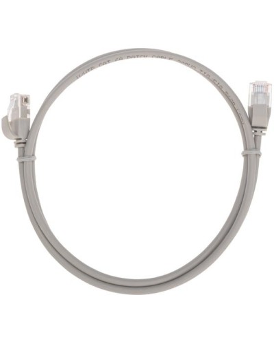 Патч-корд U/UTP, CAT 6A (10G), RJ45-RJ45, 28AWG, LSZH, серый, 1м REXANT 02-0380-1 в Кемерово Патчкорды (медные) Pintop.ru