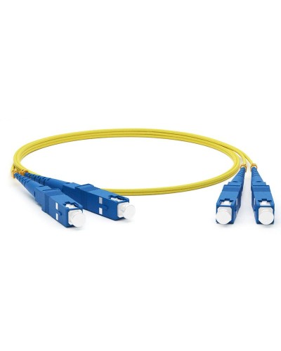 Патч-корд оптический соединительный (SM), 9/125 (OS2), SC/UPC-SC/UPC, (Duplex), LSZH, 1м 50-2011 в Кемерово Патч-корды оптические Pintop.ru