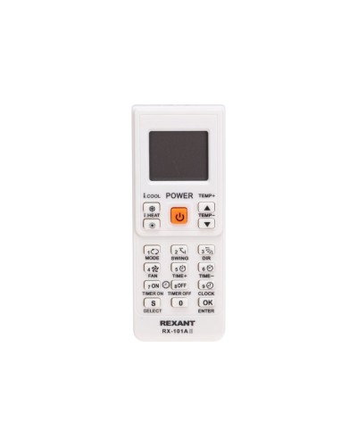 Пульт универсальный для кондиционеров RX-101AII REXANT 38-0103 в Кемерово Системы видеонаблюдения Pintop.ru