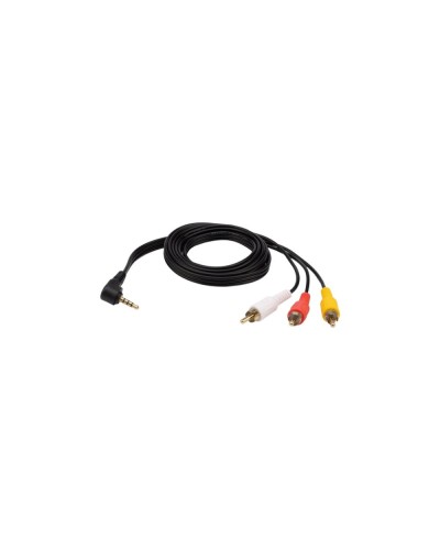 Шнур 3.5мм 4C Plug - 3 RCA Plug 1.5 м (GOLD) REXANT (17-4412-4) в Кемерово Патч-корды и пигтейлы Pintop.ru