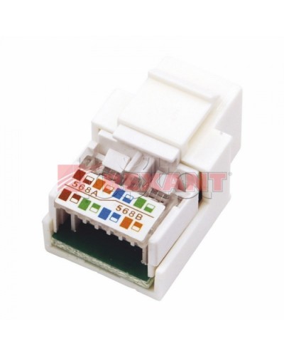 Гнездо вставка RJ-45 (Keystone Jack) CAT5e, ТИП-2 (10шт/уп) REXANT 03-1012 в Кемерово Коннекторы Pintop.ru