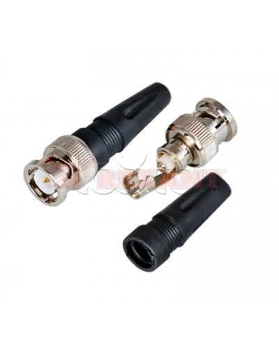 Разъем штекер BNC под винт с колпачком (02-001) (50шт/уп) REXANT 05-3071 в Кемерово Коннекторы Pintop.ru