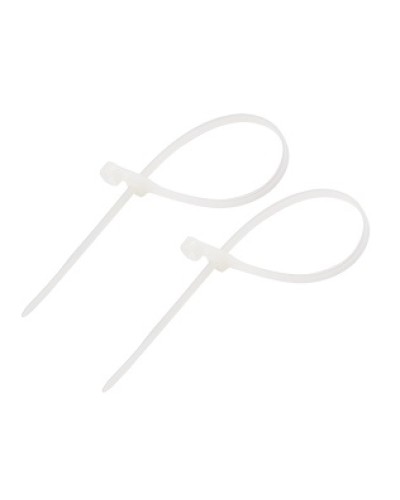 Хомут-стяжка нейлоновый под винт 3.6х150 мм белый (100шт/уп) REXANT 07-0154 в Кемерово Стяжки-хомуты Pintop.ru