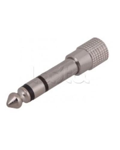 Переходник штекер 6.3мм стерео - гнездо 3.5мм стерео (металл) (50шт/уп) REXANT 14-0205 в Кемерово Коннекторы Pintop.ru