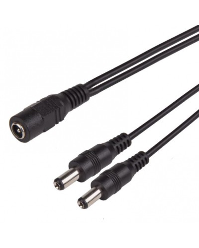 Разветвитель питания на 2 разъема 2,1*5,5мм REXANT (14-0320) в Кемерово Коннекторы Pintop.ru