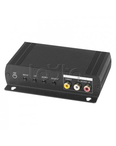 Конвертер аудио и композитного видеосигнала в VGA и HDMI-сигнал SC&T AD001HH в Кемерово Видеоусилители, Модуляторы, Делители Pintop.ru