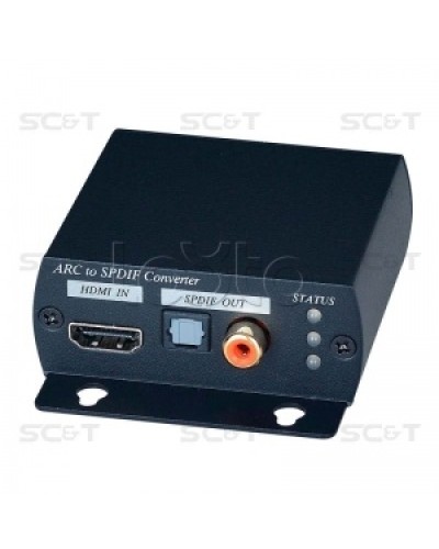 Преобразователь цифрового аудио из HDMI сигнала SC&T ARC01 в Кемерово Видеоусилители, Модуляторы, Делители Pintop.ru