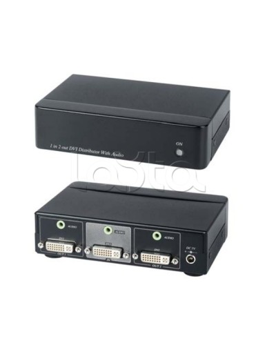 Усилитель-разветвитель DVI и аудио сигнала SC&T DD02A в Кемерово Видеоусилители, Модуляторы, Делители Pintop.ru