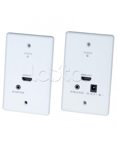 Комплект передачи HDMI с обратным ИК-повторителем SC&T HW01 в Кемерово Видеоусилители, Модуляторы, Делители Pintop.ru