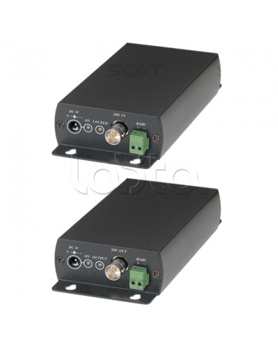 Комплект для передачи HD-SDI и RS485 по одному кабелю витой пары SC&T SDI05A в Кемерово Видеоусилители, Модуляторы, Делители Pintop.ru