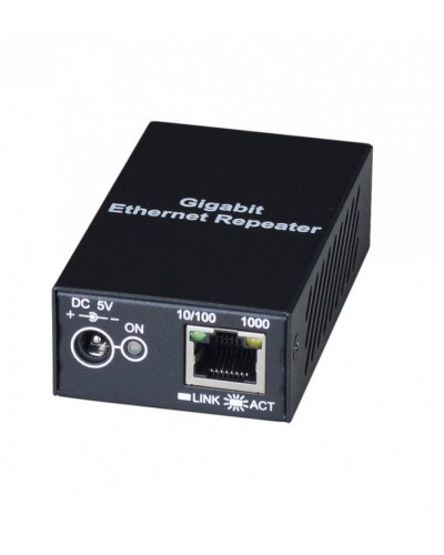 Повторитель Gigabit Ethernet для увеличения расстояния передачи до 120м SC&T SR01X в Кемерово Системы видеонаблюдения Pintop.ru