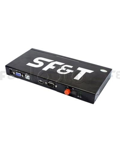 Передатчик DVI + Audio + USB + RS232 по оптоволокну SF&T SFD14A1S5T в Кемерово Видеоусилители, Модуляторы, Делители Pintop.ru