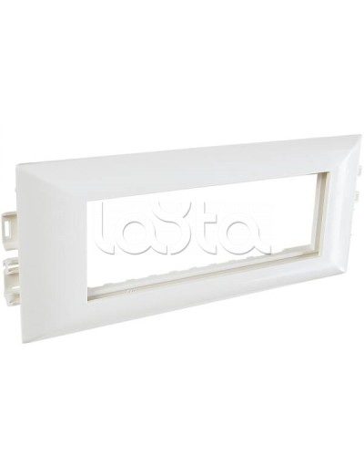 Суппорт с рамкой на 3 поста (45х45) в профиль для кабельных каналов 100х50, 105х50 SPL (100009S) в Кемерово Аксессуары для кабель-канала Pintop.ru