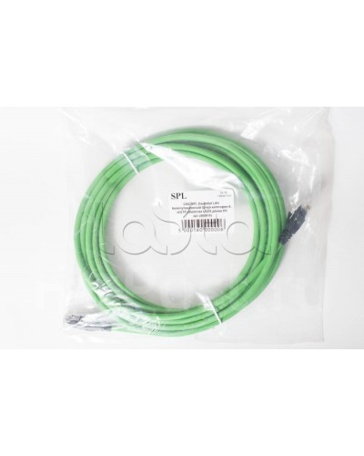 Коммутационный шнур категории 6 U/UTP 4х2х(7х0,21) LSZH 5м зеленый SPL (500016) в Кемерово Патч-корды и пигтейлы Pintop.ru