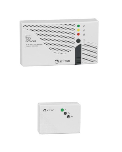 Комплект сигнализаторов на угарный и природный газ Seitron RGDCO0MP1+SGAMET в Кемерово Технологические извещатели Pintop.ru