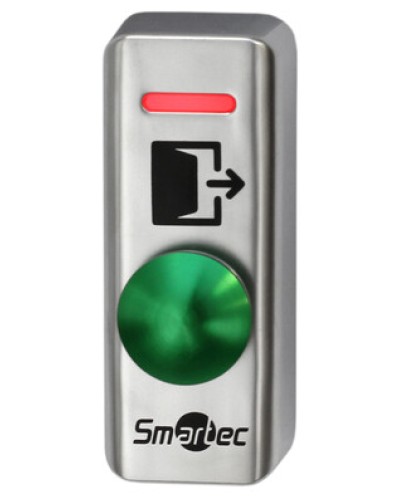 Кнопка металлическая накладная Smartec ST-EX241L в Кемерово Кнопки выхода Pintop.ru