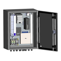 Узел коммутации всепогодный SpaceCam SC-Box-8GP-240-2G-UPS(G)