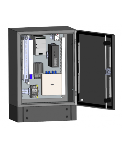 Узел коммутации всепогодный SpaceCam SC-Box-L2-8GP-240-2G-UPS(C) в Кемерово Коммутаторы Pintop.ru