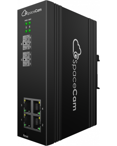 Управляемый PoE коммутатор SpaceCam SC-I-L2-4GP-120-2G (A) в Кемерово Коммутаторы Pintop.ru