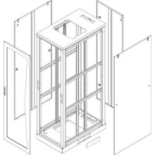 Комплект дверей, передняя и задняя металлические двустворчатые TLK TFL-4-4280-DD-GY