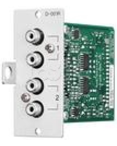 Модуль стерео входа небалансный 2-х канальный TOA D-001R в Кемерово Системы оповещения и трансляции TOA Pintop.ru