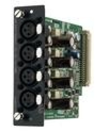 Модуль 4-канальный микрофон/линия входов TOA D-2000AD1 в Кемерово Системы оповещения и трансляции TOA Pintop.ru