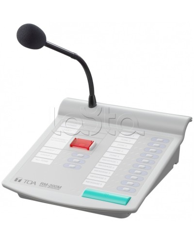 Панель микрофонная TOА RM-200M S в Кемерово Системы оповещения и трансляции TOA Pintop.ru