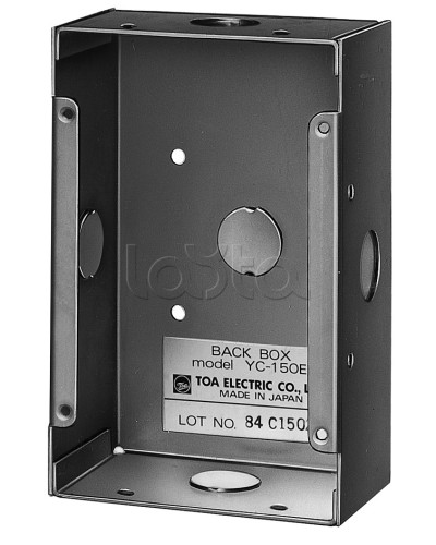 Коробка задняя TOA YC-150E в Кемерово Системы оповещения и трансляции TOA Pintop.ru