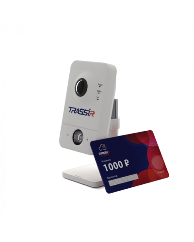 IP-видеокамера компактная DSSL TRASSIR CloudCube1 в Кемерово IP-камеры Pintop.ru