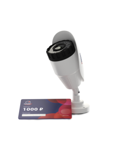 IP-камера видеонаблюдения уличная TRASSIR CloudBulletPoE в Кемерово IP-камеры Pintop.ru