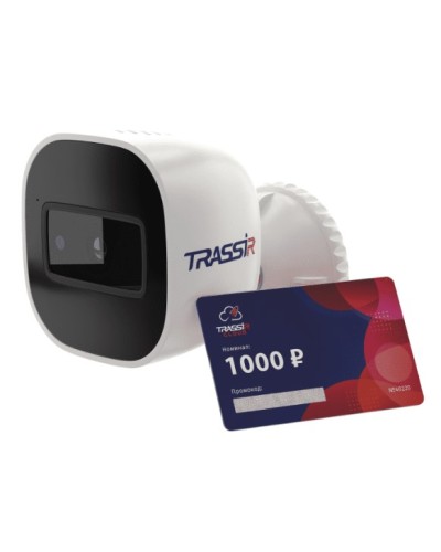 IP-камера видеонаблюдения уличная TRASSIR CloudBulletWifi в Кемерово IP-камеры Pintop.ru