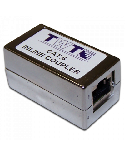 Повторитель портов RJ-45, экранированный, категории 6 TWT (TWT-CP45STP6) в Кемерово Проходные адаптеры RJ-45 и разветвители Pintop.ru