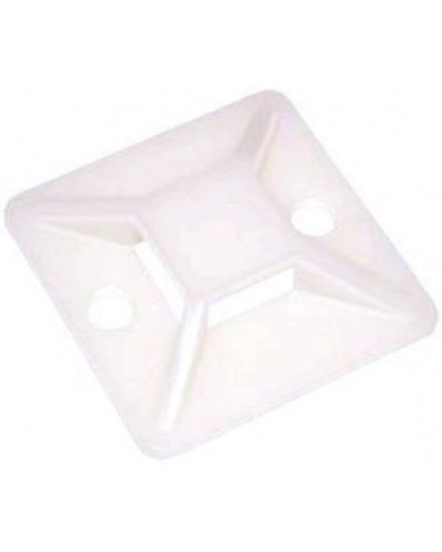 Площадка самоклеящаяся под стяжку, 30х30 мм, белая (100шт.уп) TWT-CV-ATM30 в Кемерово Патч-корды и пигтейлы Pintop.ru