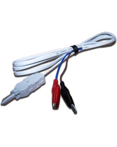 Шнур тестовый для плинтов, 2-х полюсный LSA/Крокодил TWT-LSA-P2-CR2-1.5m в Кемерово Коммутационные изделия Pintop.ru