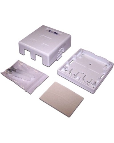 Коробка настенная TWT-SA4-WH в Кемерово Аксессуары для стоек и шкафов Pintop.ru