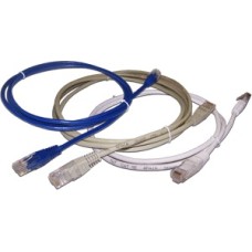 Патч-корд RJ45 TWT UTP кат.5e, с заливными колпачками, 5.0 м, серый TWT TWT-45-45-5.0-GY