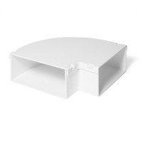 Угол скругленный 100х27 TWT TWT-CT100x27-RC-WH