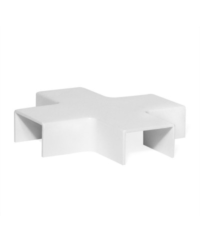 Х-соединитель 39х18 на 39х18 TWT TWT-CT39/39-XT-WH в Кемерово Аксессуары для кабель-канала Pintop.ru