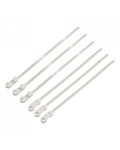 Стяжка пластиковая нейлоновая под винт, 4х200мм, 100шт TWT (TWT-CVS-200) в Кемерово Стяжки-хомуты Pintop.ru