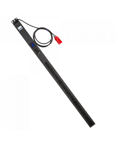 Блок розеток верт. 16A / 380V, 6xC19 + 36xC13, шнур 3.0 м, разъем IEC309 TWT (TWT-PDVMT3-6x36-16A) в Кемерово Блоки розеток Pintop.ru