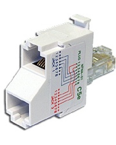 T-адаптер 2 телефонных порта TWT TWT-T-U2-U2 в Кемерово Проходные адаптеры Pintop.ru